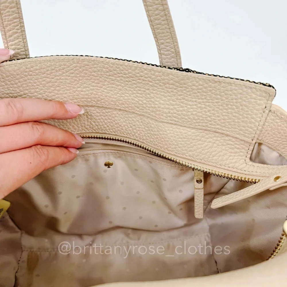 KATE SPADE Daniels Drive Fabric Small Abigail Satchel